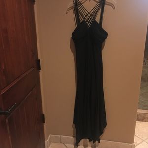 Black cocktail dress